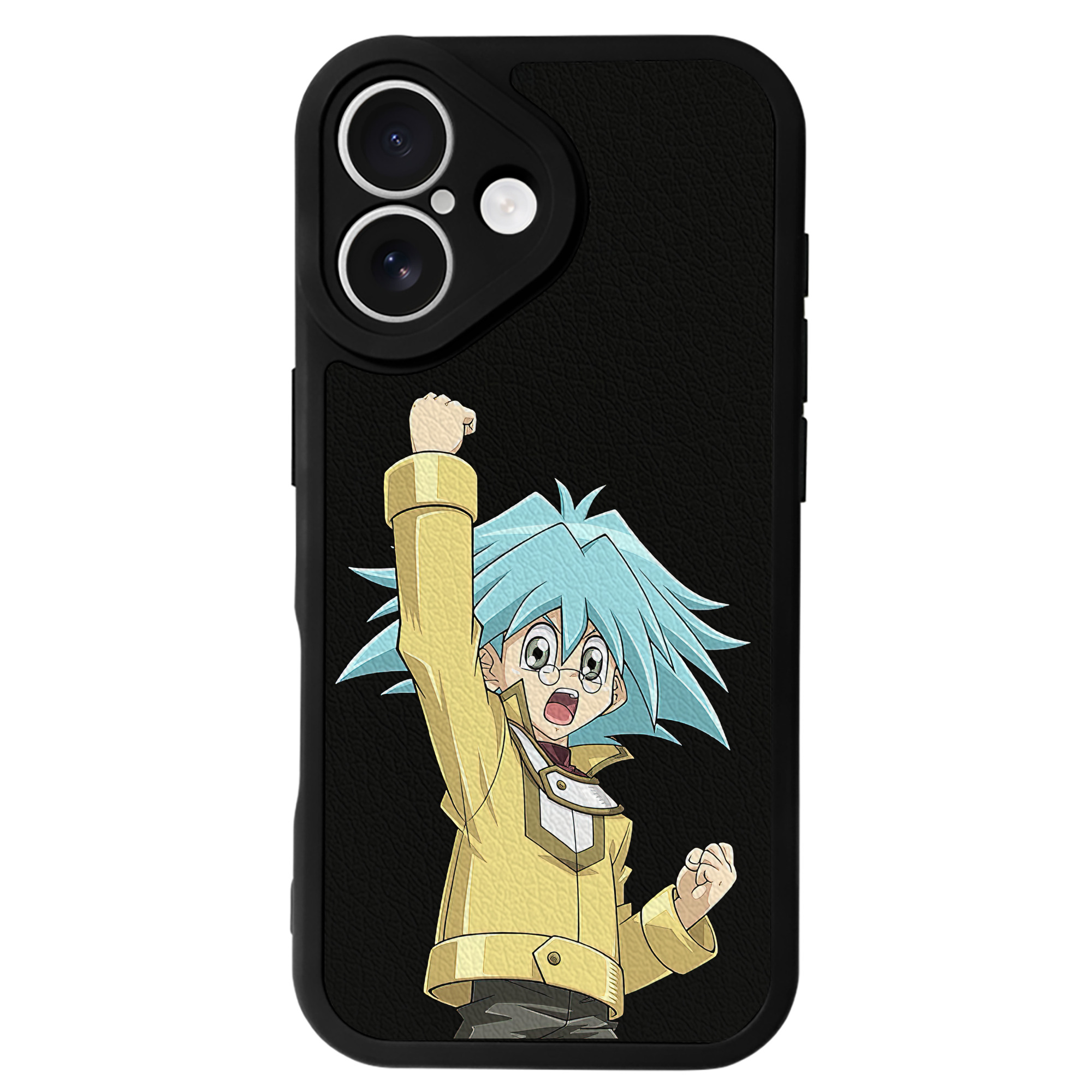 遊☆戯☆王 Yu-Gi-Oh! 【iPhone 16シリーズ対応】シリコンスマホケース（レザー調） 材質：シリコン